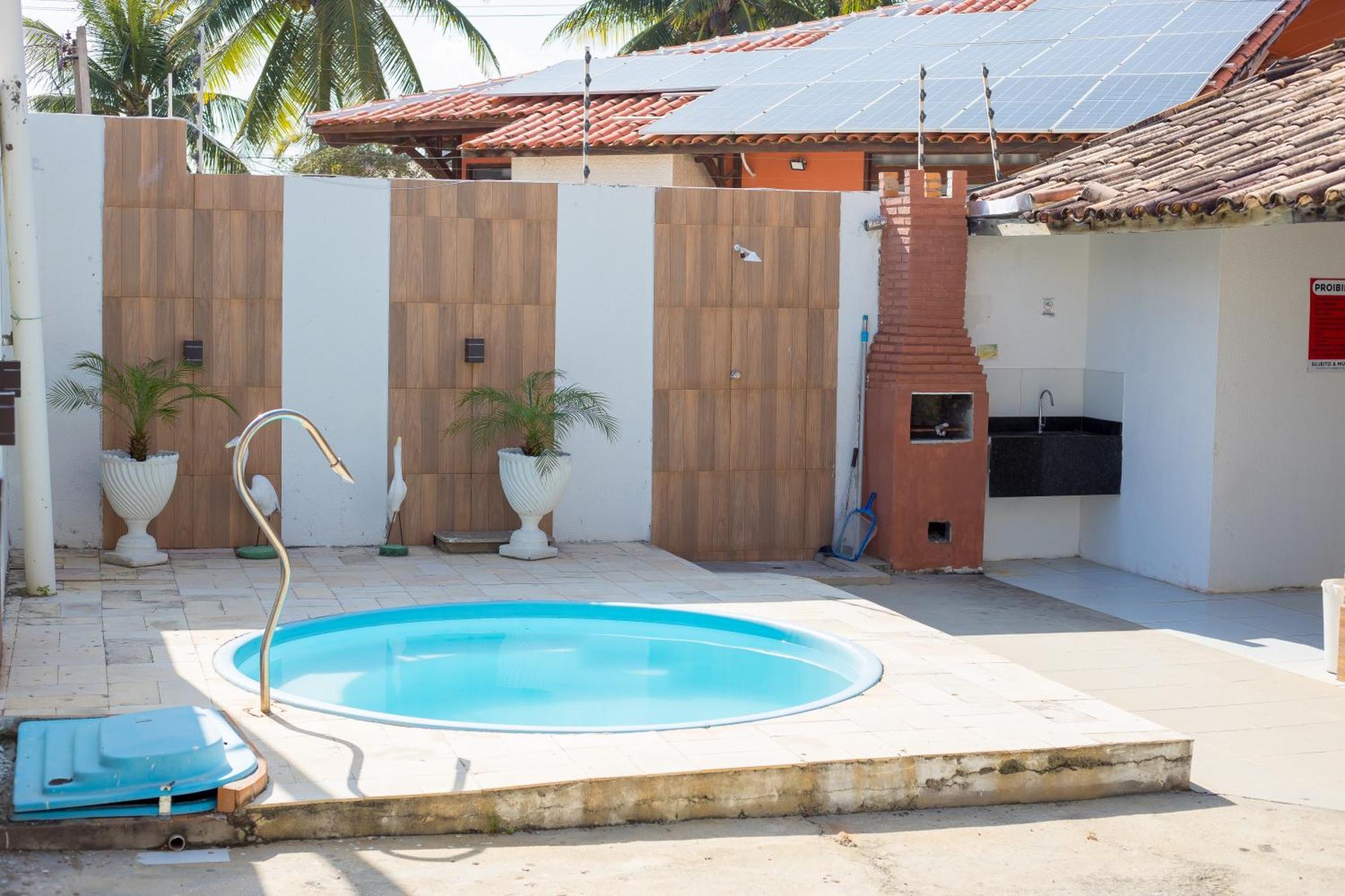 Casa Duplex Com 2 Suites Com Ar Condicionado ,100M Da Praia - Barra De Sao Miguel, A 8 Minutos Da Praia Do Gunga E A 3 Da Praia Bonita! Condominio Com Piscina E Churrasqueira! Eksteriør billede